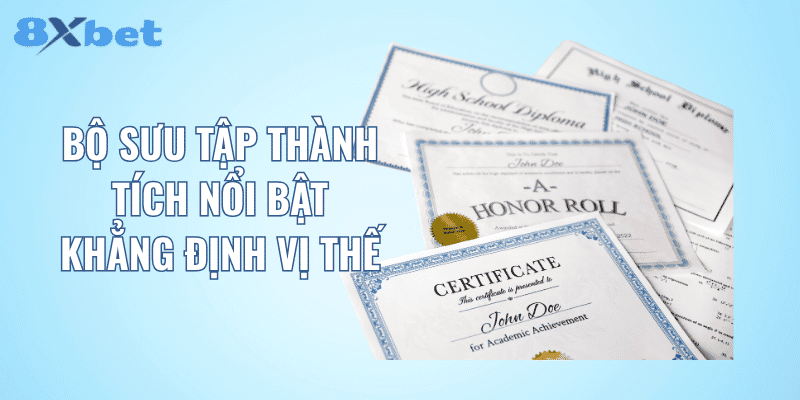Bộ sưu tập thành tích nổi bật khẳng định vị thế